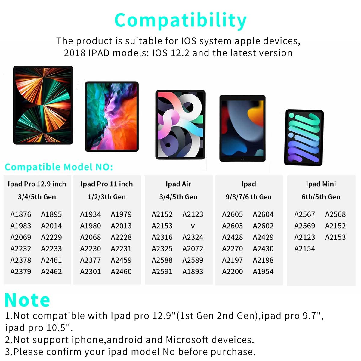 Verilux Stylus Pen, High Precision iPad Pencil With Palm Rejection, Tilting Detection, Magnetic Adsorption, Digital Power Display For iPad Pro(11/12.9 Inch), iPad Air 3/4/5, iPad 6/7/8/9, iPad Mini 6 Verilux Stylus Pen, High Precision iPad Pencil With Palm Rejection, Tilting Detection, Magnetic Adsorption, Digital Power Display For iPad Pro(11/12.9 Inch), iPad Air 3/4/5, iPad 6/7/8/9, iPad Mini 6